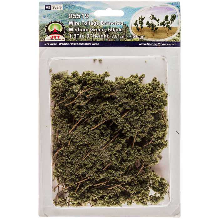 Medium Green Wire Foliage Branches Hobby Lobby 383448